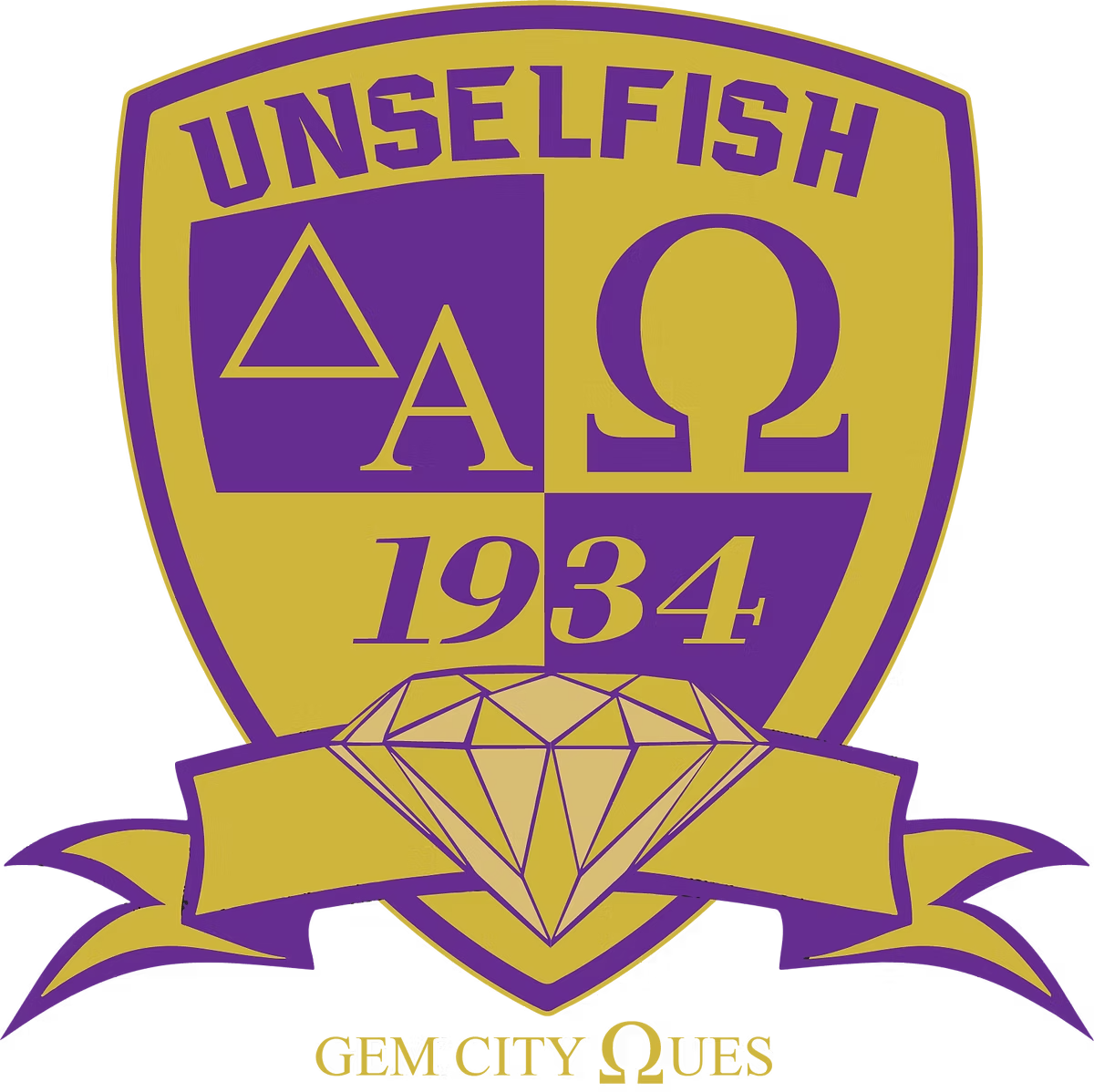 Omega Psi Phi Fraternity logo